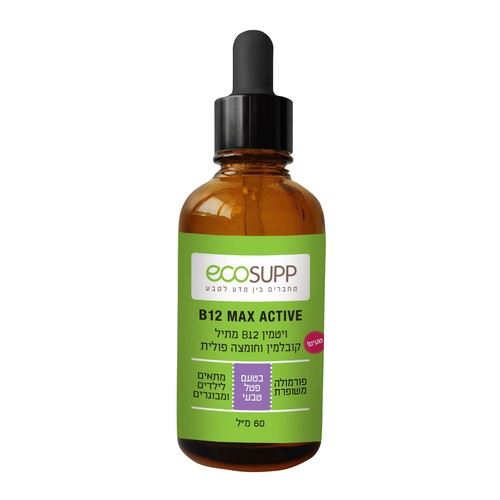 ויטמין ויטמין B12 מתיל וחומצה פולית 60 מ