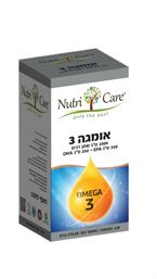 Nutri Care סופר אומגה 3 120 כמוסות טבע בעיר