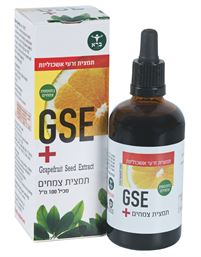 תמצית זרעי אשכוליות GSE Forte - ברא צמחים BARA טבע בעיר