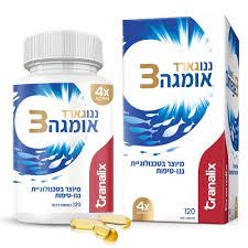 ננו גארד אומגה 3 240 כמוסות רכות GRANALIX זוג במבצע