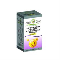 קו אנזים Q10 אופטימום 100 מג נוטריקר NUTRI CARE טבע בעיר